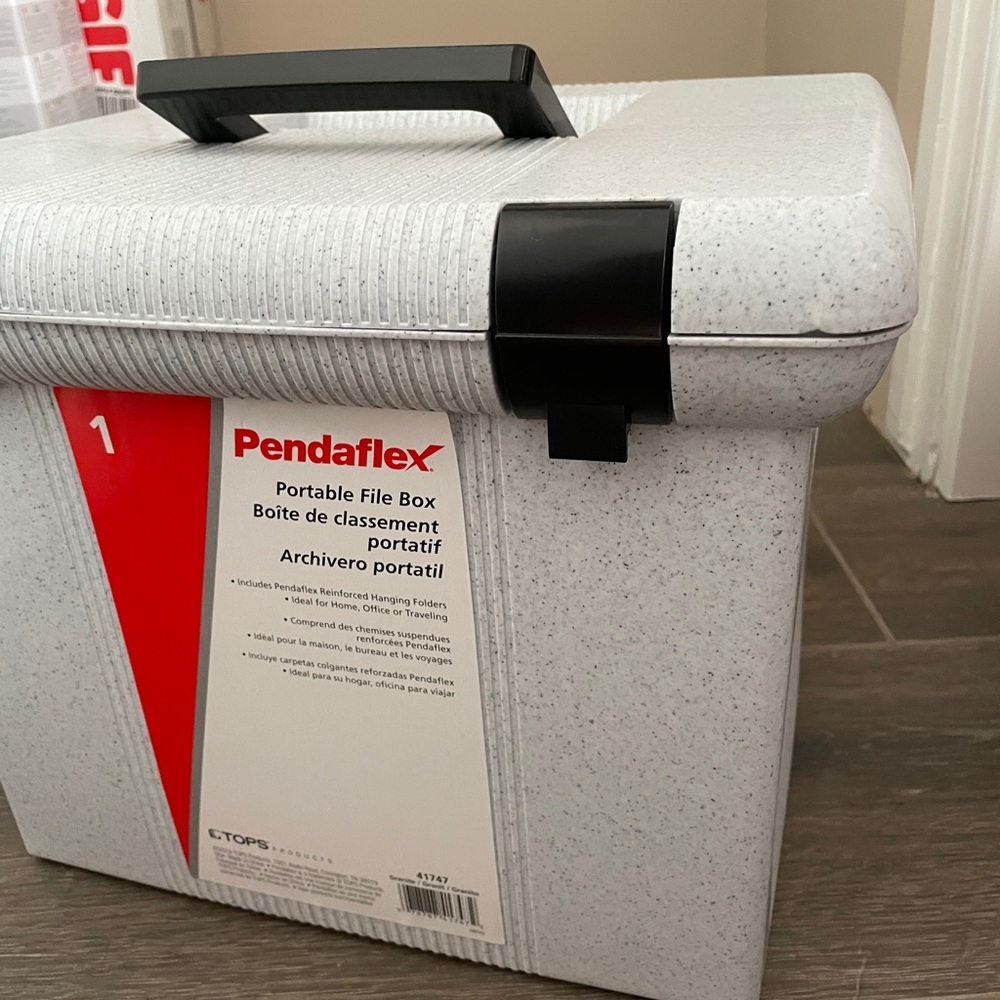 Portable File Box
